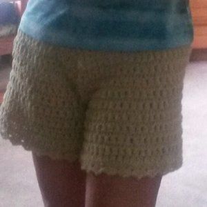 crochet shorts